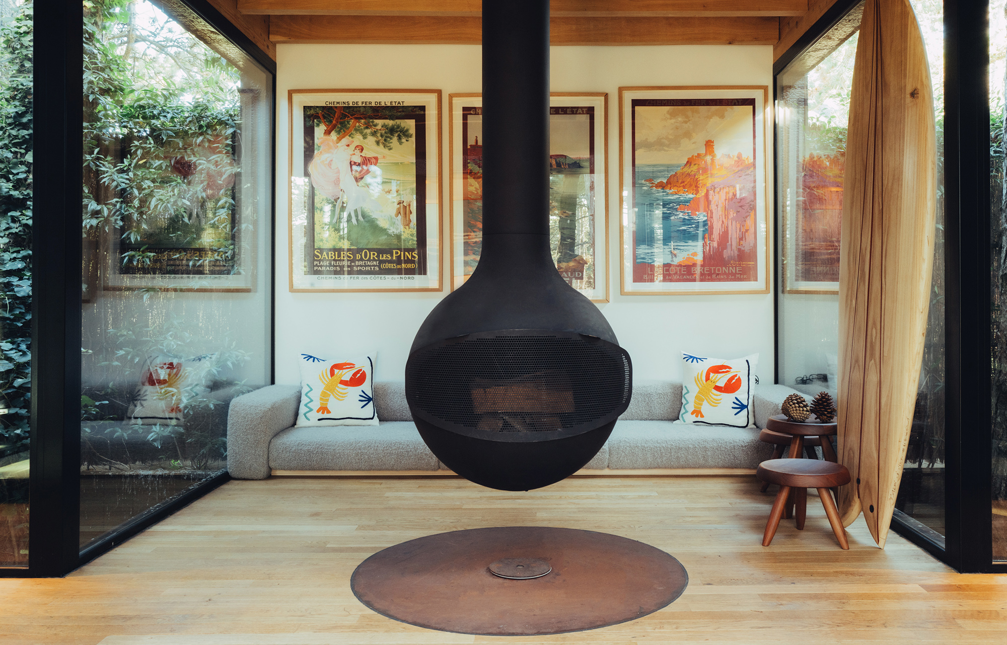 jean imbert airbnb en bretagne living room